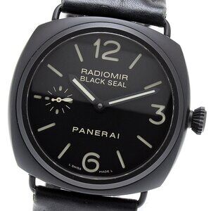 PANERAI Radiomir Black Seal PAM00292 black Dial Hand Winding Men's Watch_832368